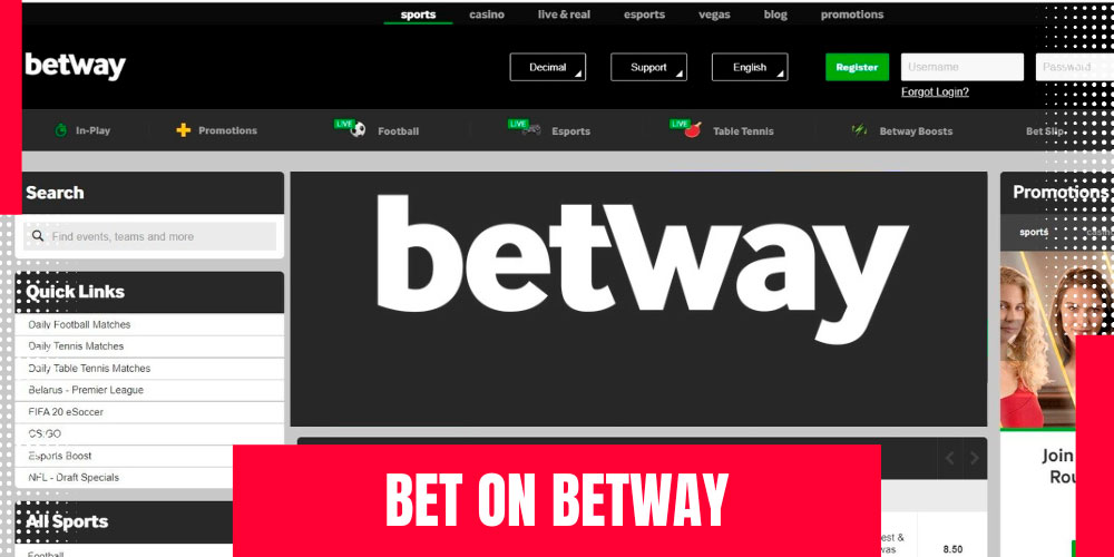 Betway online websites
